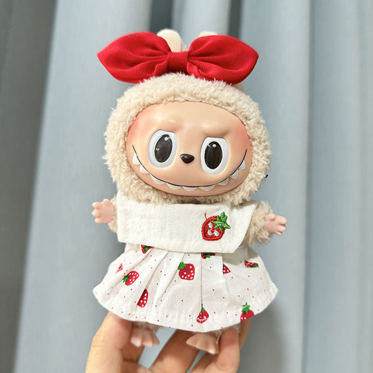 17cm Labubu clothing set - Fashionable and charming(Clothes Only)