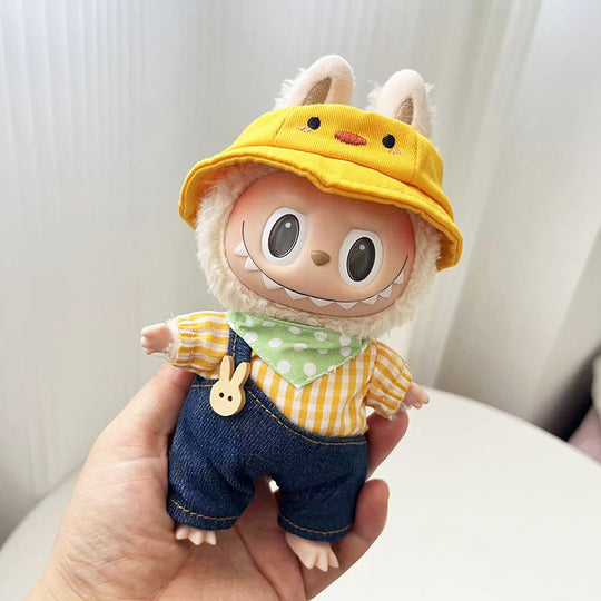 17cm Labubu clothing set - Lively and heart-melting(Clothes Only)