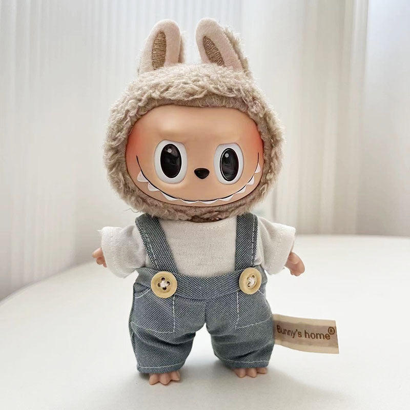 17cm Labubu clothing set -  irresistibly adorable(Clothes Only)
