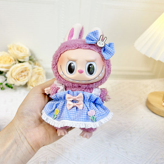 17cm Labubu clothing set - Lively and heart-melting(Clothes Only)