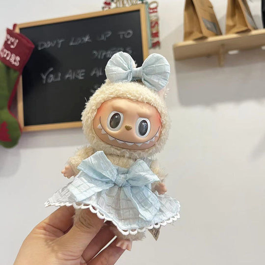 17cm Labubu clothing set - Cute animal-inspired(Clothes Only)