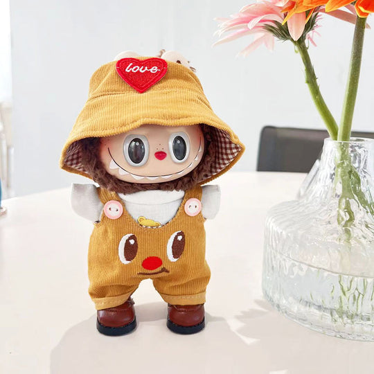 17cm Labubu clothing set - Fun-loving and enchanting(Clothes Only)