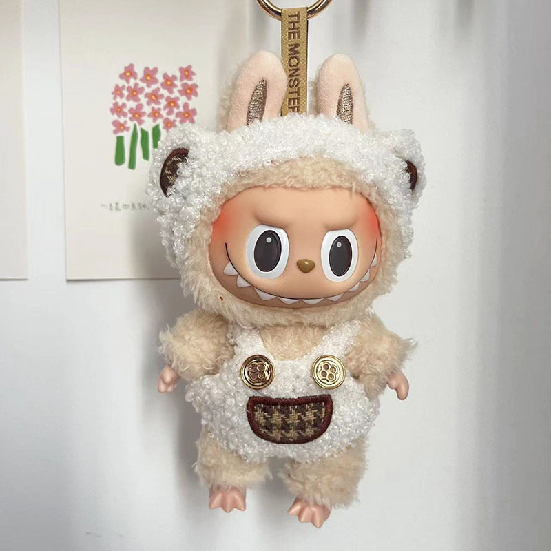 17cm Labubu clothing set -From cozy casual to playful chic(Clothes Only)