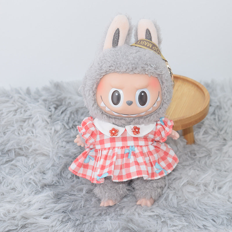 17cm Labubu clothing set - Sweetly simple(Clothes Only)