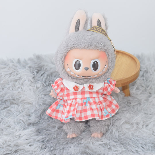 17cm Labubu clothing set - Sweetly simple(Clothes Only)