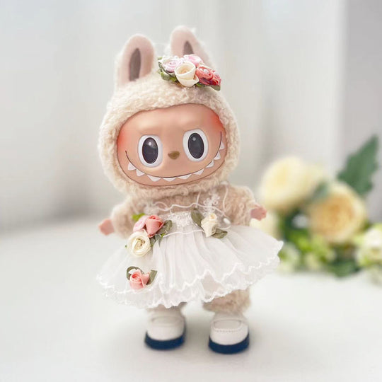 17cm Labubu clothing set - Cute animal-inspired(Clothes Only)