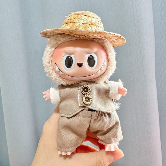 17cm Labubu clothing set - Fashionable and charming(Clothes Only)