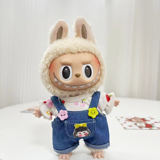 17cm Labubu clothing set - Lively and heart-melting(Clothes Only)