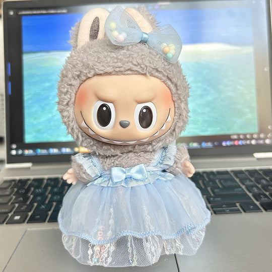 17cm Labubu clothing set - Lively and heart-melting(Clothes Only)