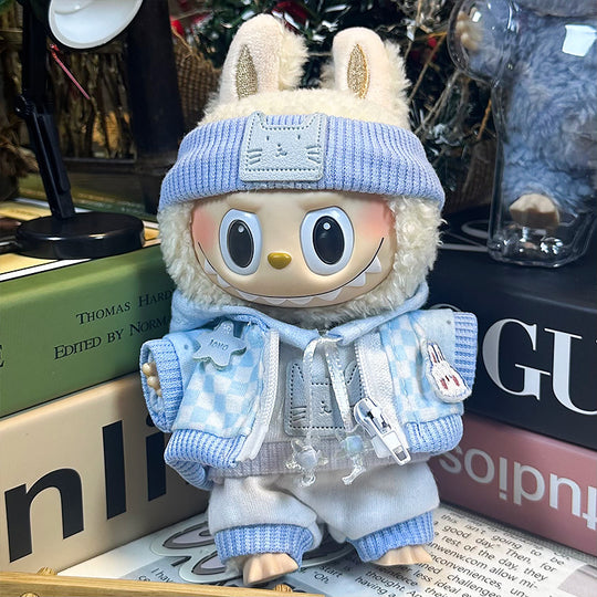 17cm Labubu clothing set -colorful and ultra-cute(Clothes Only)