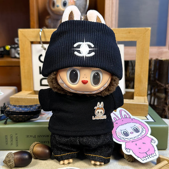 17cm Labubu clothing set -colorful and ultra-cute(Clothes Only)