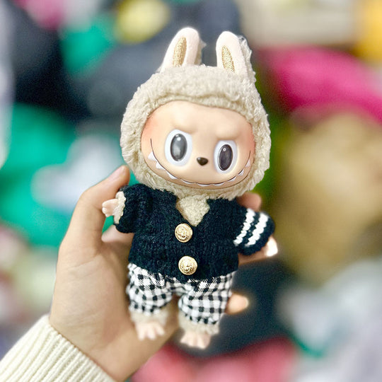 17cm Labubu clothing set - Lively and heart-melting(Clothes Only)