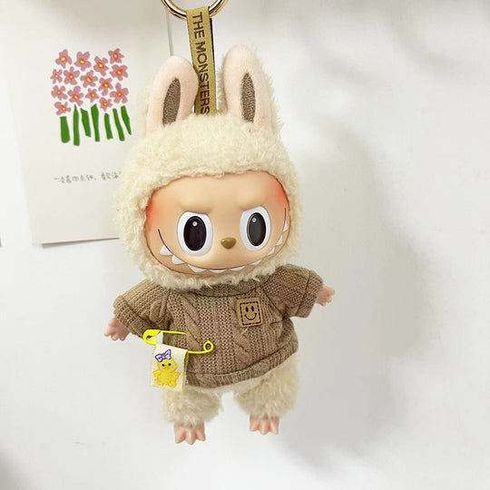17cm Labubu clothing set - Fashionable and charming(Clothes Only)