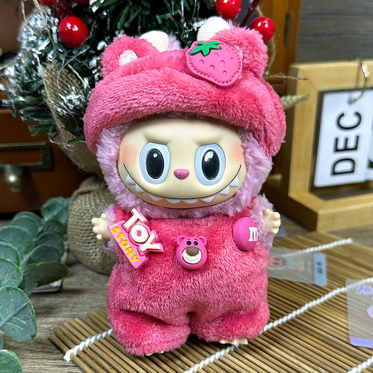 17cm Labubu clothing set -colorful and ultra-cute(Clothes Only)