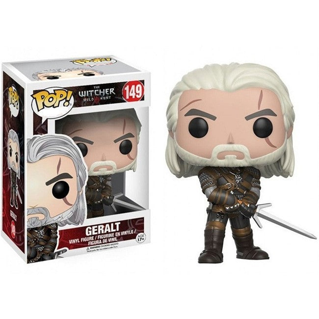 Witcher 3 peripheral figurine Geralt female demon hunter funko pop model doll figurine