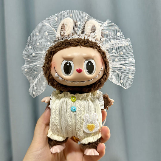 17cm Labubu clothing set - Fashionable and charming(Clothes Only)