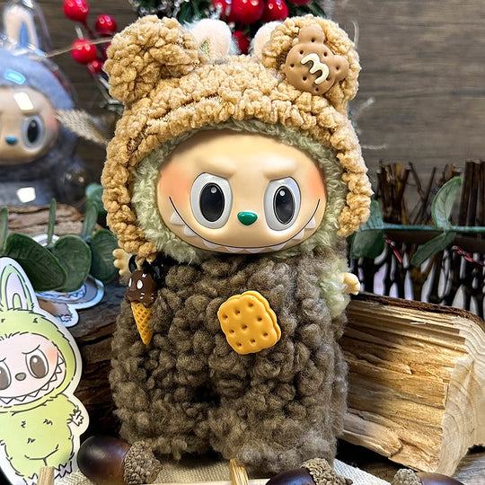 17cm Labubu clothing set -colorful and ultra-cute(Clothes Only)