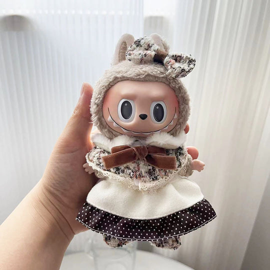17cm Labubu clothing set -  irresistibly adorable(Clothes Only)