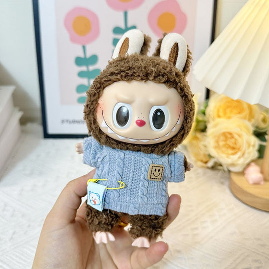 17cm Labubu clothing set - Fashionable and charming(Clothes Only)