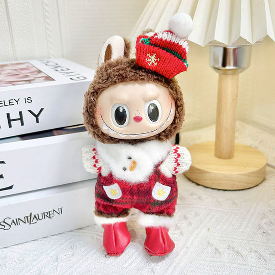 17cm Labubu clothing set - Fun-loving and enchanting(Clothes Only)