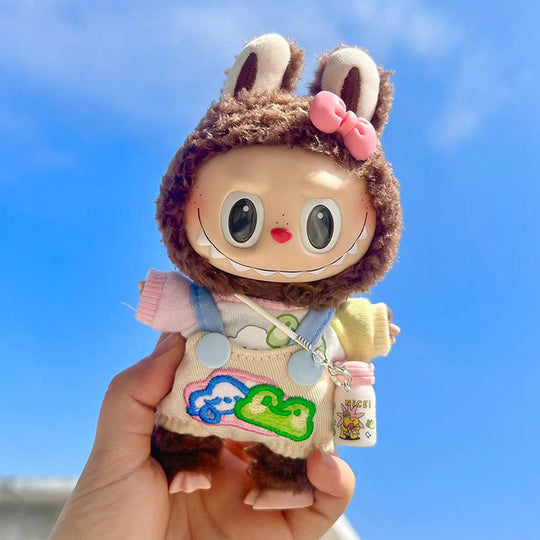 17cm Labubu clothing set - Fun-loving and enchanting(Clothes Only)