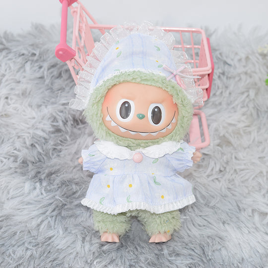 17cm Labubu clothing set - Sweetly simple(Clothes Only)