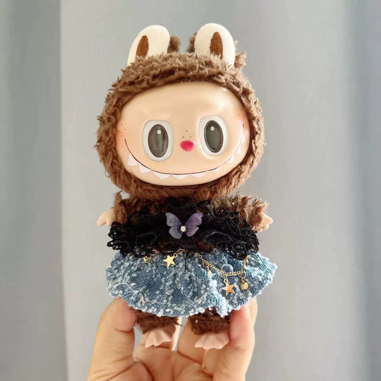 17cm Labubu clothing set - Fashionable and charming(Clothes Only)