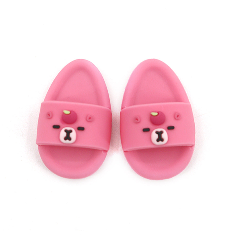 17cm Labubu shoes- Playful summer shark sandals