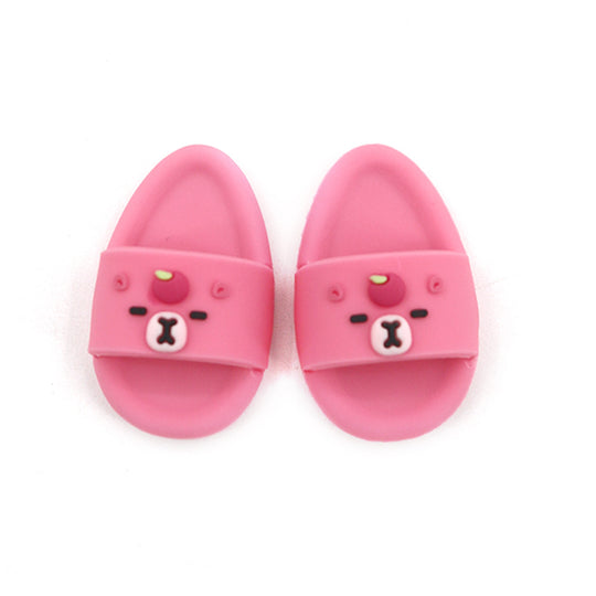 17cm Labubu shoes- Playful summer shark sandals