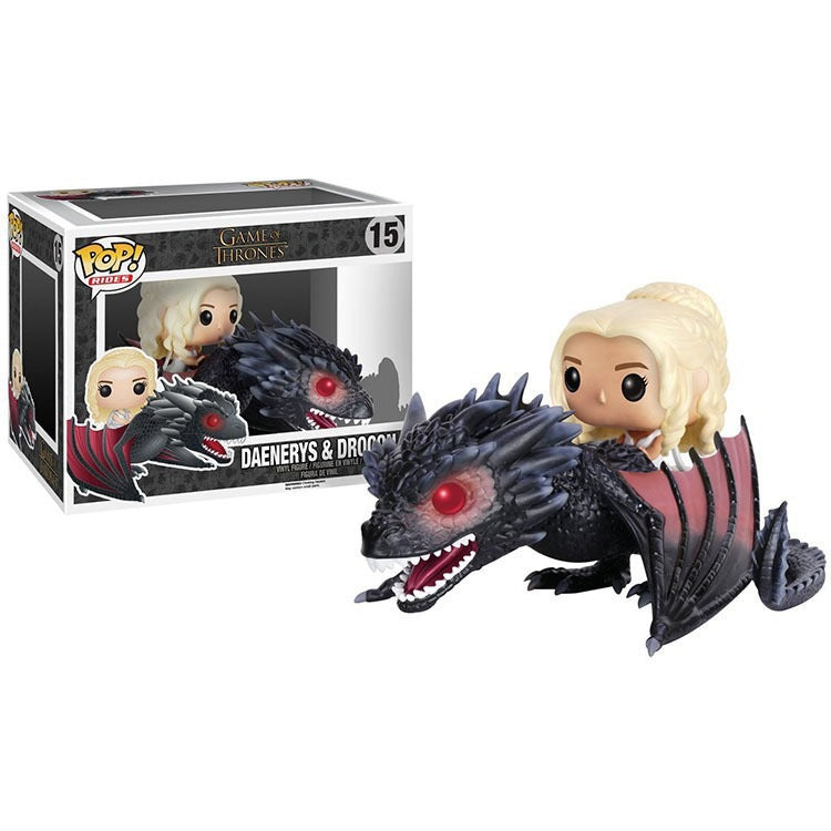 Funko POP's Game of Thrones: Dragon Mother Rides Dragons, Ghosts Rides Horses, Danielis Handmade Model Doll