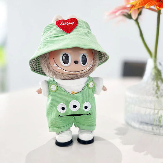 17cm Labubu clothing set - Fun-loving and enchanting(Clothes Only)