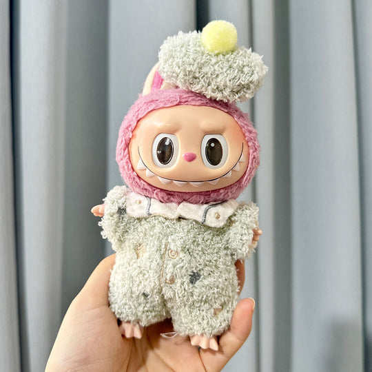 17cm Labubu clothing set - Lively and heart-melting(Clothes Only)