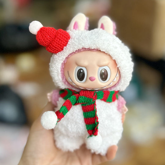 17cm Labubu clothing set - Cute animal-inspired(Clothes Only)