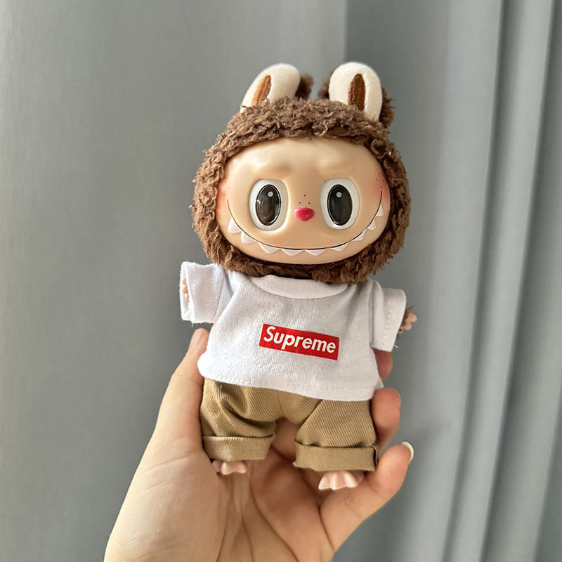 17cm Labubu clothing set - Bright and irresistibly cute(Clothes Only)