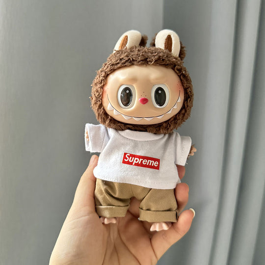 17cm Labubu clothing set - Bright and irresistibly cute(Clothes Only)