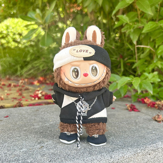 17cm Labubu clothing set - Fun-loving and enchanting(Clothes Only)