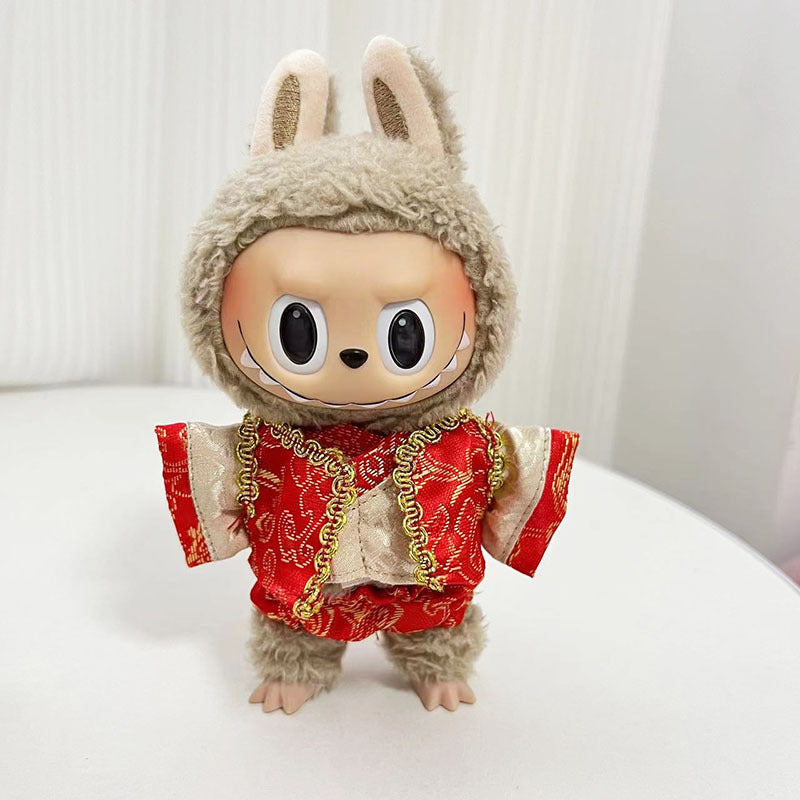 17cm Labubu clothing set - Fashionable and charming(Clothes Only)