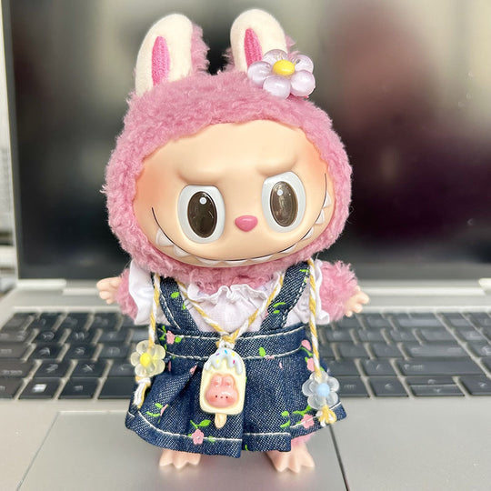 17cm Labubu clothing set - Fashionable and charming(Clothes Only)