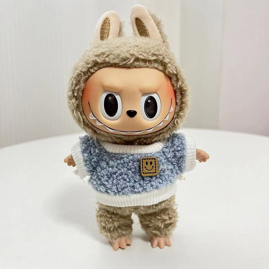 17cm Labubu clothing set - Fashionable and charming(Clothes Only)
