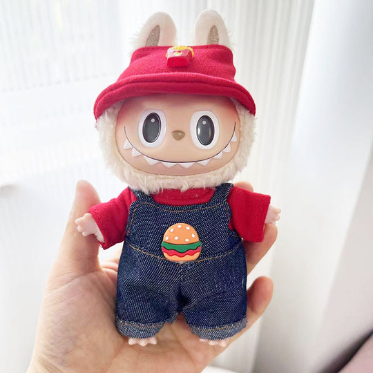17cm Labubu clothing set -  irresistibly adorable(Clothes Only)