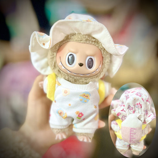 17cm Labubu clothing set - Cute animal-inspired(Clothes Only)