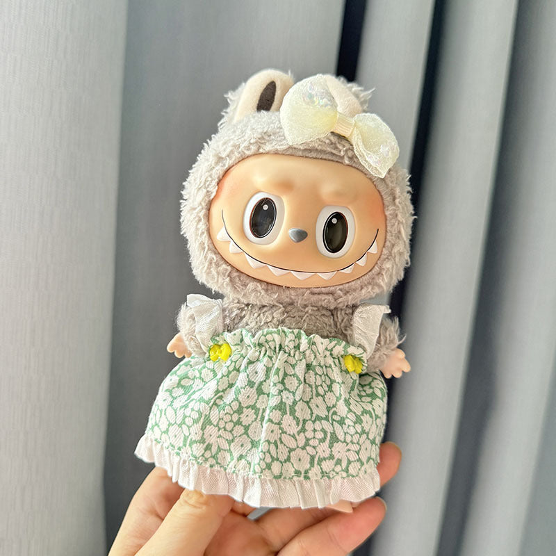 17cm Labubu clothing set - Lively and heart-melting(Clothes Only)