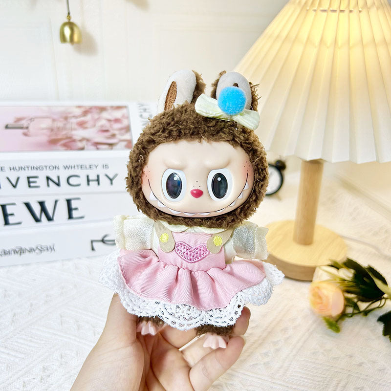 17cm Labubu clothing set - Lively and heart-melting(Clothes Only)