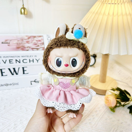 17cm Labubu clothing set - Lively and heart-melting(Clothes Only)
