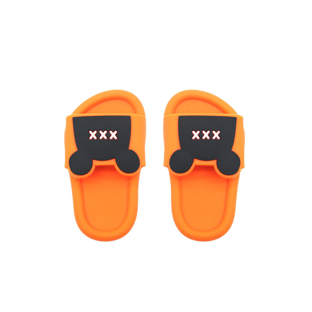 17cm Labubu shoes- Playful summer shark sandals