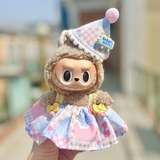 17cm Labubu clothing set -  irresistibly adorable(Clothes Only)