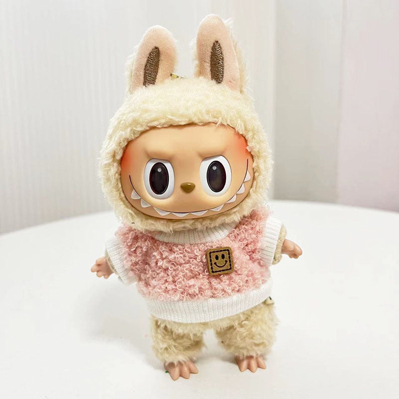 17cm Labubu clothing set - Fashionable and charming(Clothes Only)
