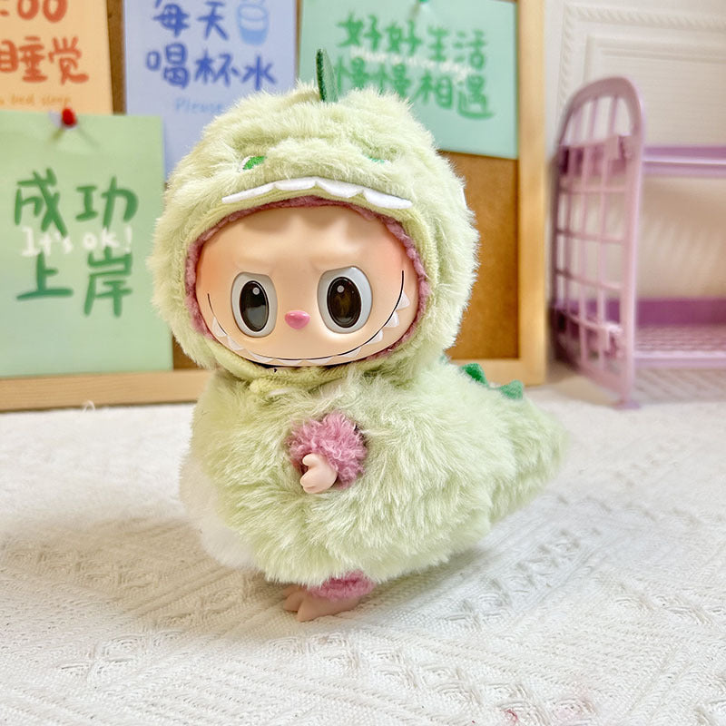 17cm Labubu clothing set - Fun-loving and enchanting(Clothes Only)