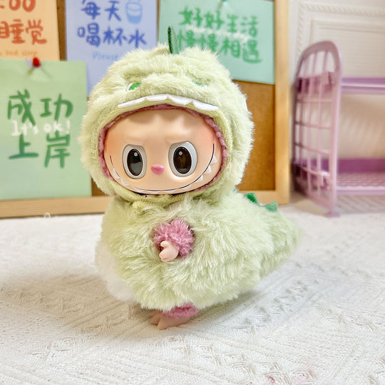 17cm Labubu clothing set - Fun-loving and enchanting(Clothes Only)