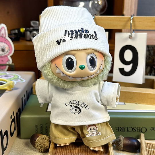 17cm Labubu clothing set -colorful and ultra-cute(Clothes Only)